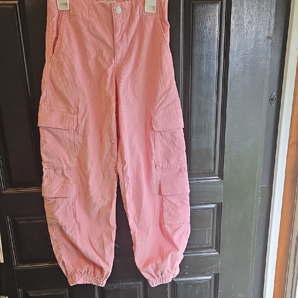 Abercrombie Kids Light Pink Cargo Pants